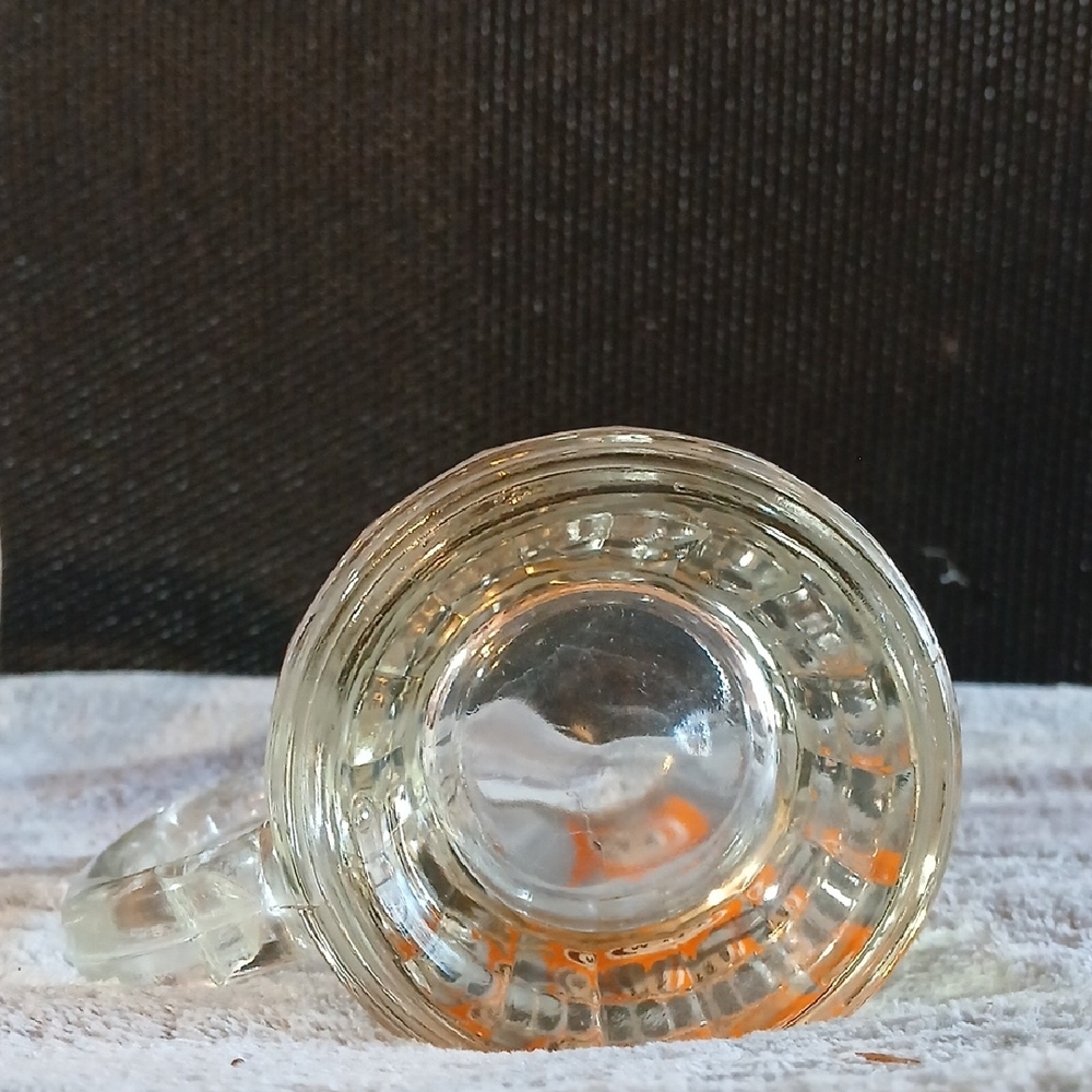 Vintage A & W Root Beer Clear Glass Mugs - Set of 2 - Picture 3 of 8